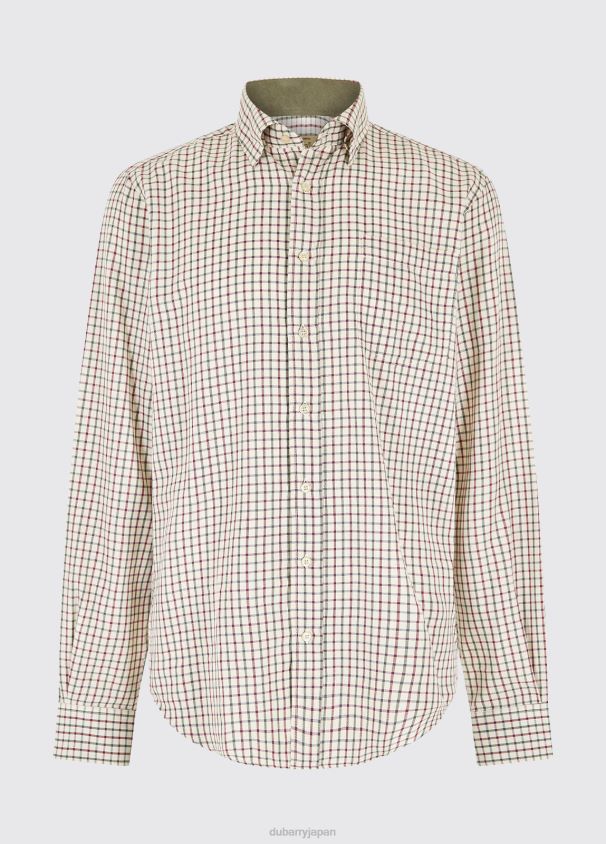 Dubarry 男性 コネルタッターソールチェックシャツ D266TR1015 衣類 暗い小石