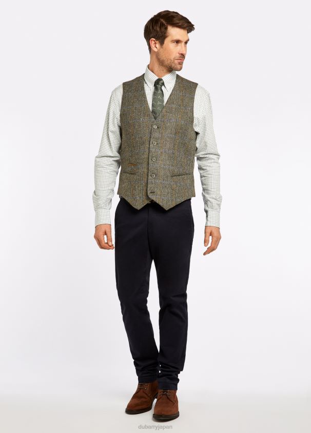 Dubarry 男性 バリーシャノン ツイード ベスト D266TR1131 衣類 ウッドバイン