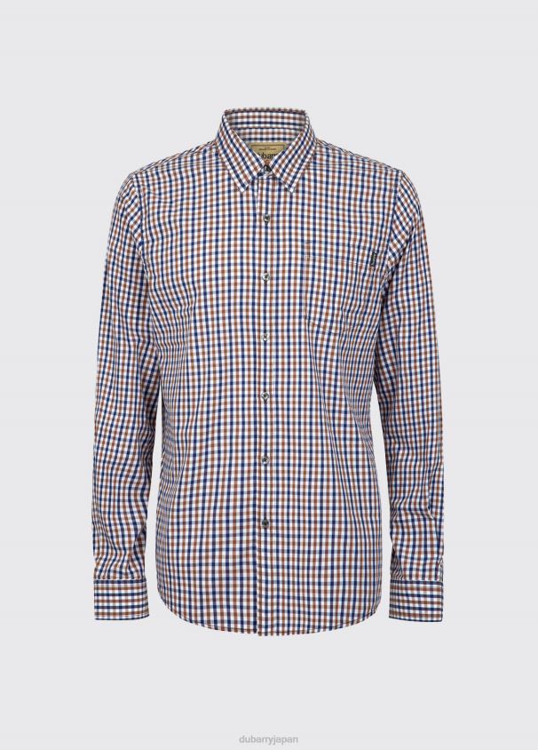 Dubarry 男性 アレンウッド シャツ D266TR1139 衣類 ブラウンマルチ