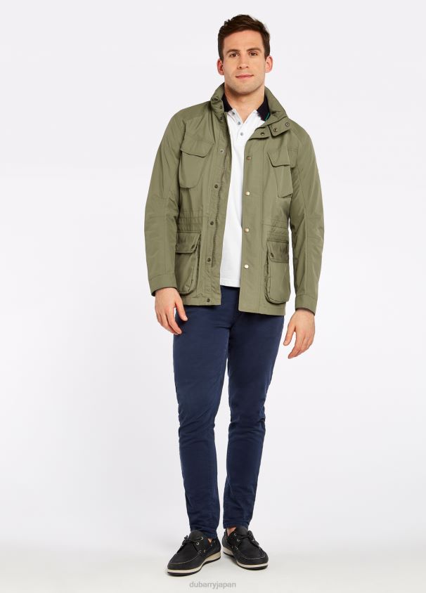Dubarry 男性 ソーントンの防水ジャケット D266TR1149 衣類 カーキ