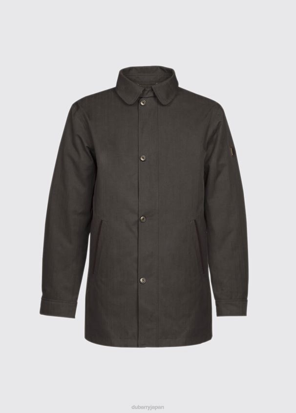 Dubarry 男性 ベルトルベットオーバーコート D266TR1173 衣類 緑青