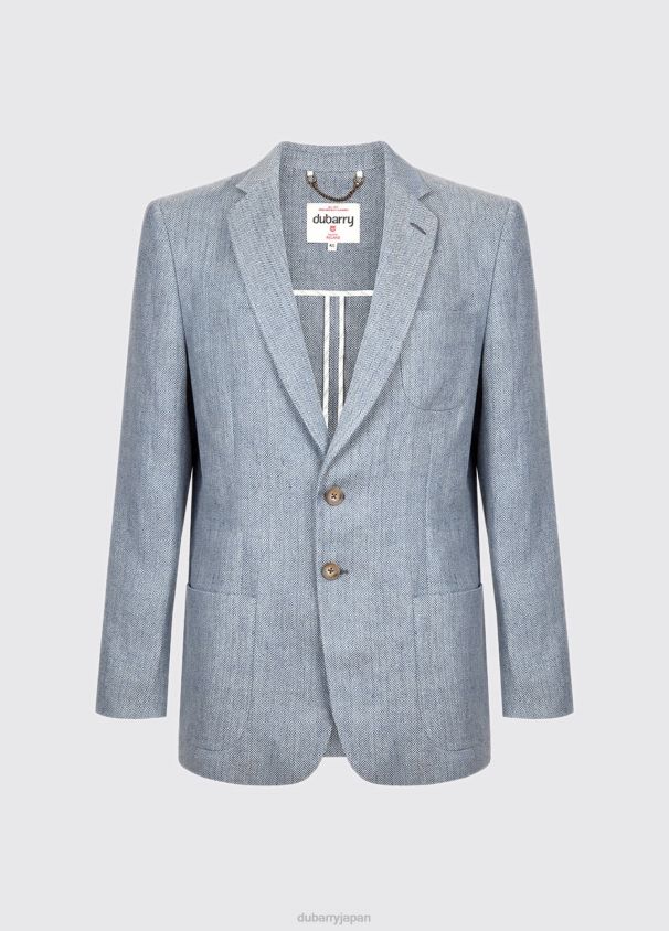 Dubarry 男性 グレンリネンブレザー D266TR1174 衣類 青