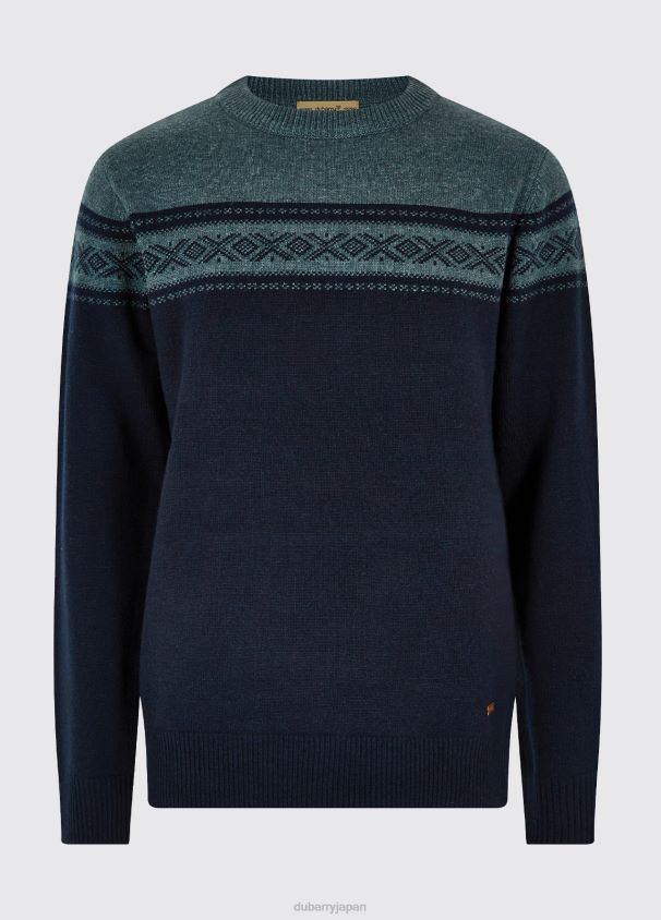 Dubarry 男性 ロングリー クルーネック セーター D266TR1188 衣類 海軍