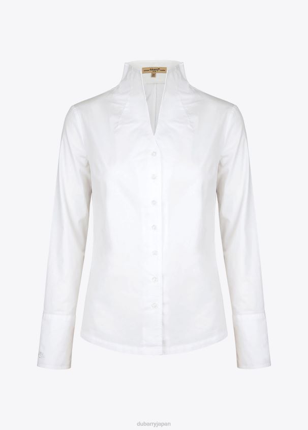 Dubarry 女性 スノードロップシャツ D266TR176 衣類 白