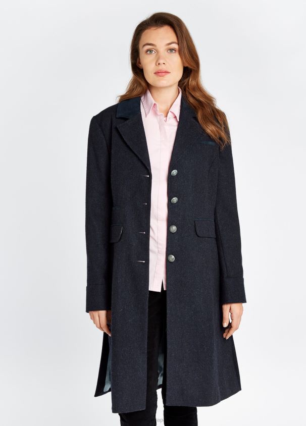 Dubarry 女性 ブラックソーンツイードジャケット D266TR258 衣類 海軍
