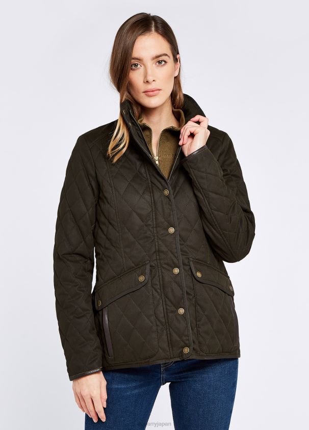 Dubarry 女性 コリブキルティングジャケット D266TR269 衣類 緑青