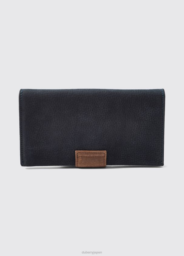 Dubarry 女性 ダンブロディの革財布 D266TR318 アクセサリー ネイビー/ブラウン