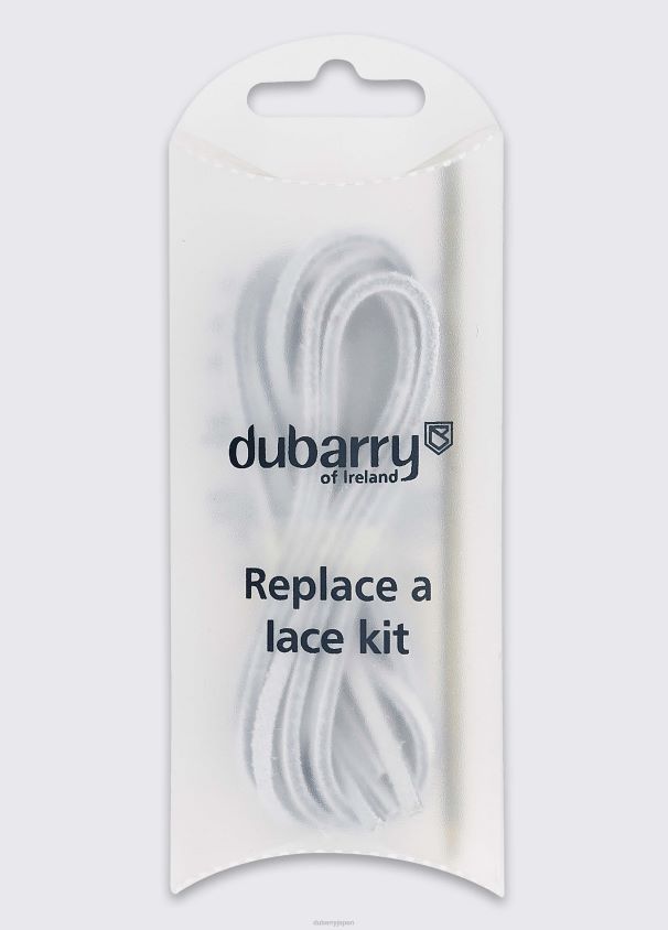 Dubarry 女性 靴紐交換キット D266TR477 アクセサリー 白