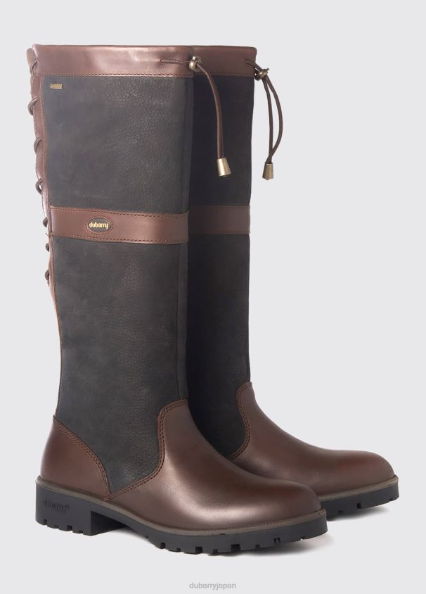 Dubarry 女性 グランミア カントリー ブーツ D266TR57 履物 黒褐色