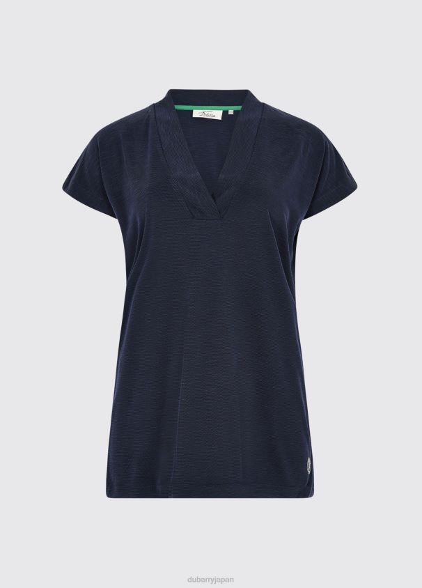 Dubarry 女性 クールズタウン キャップスリーブトップ D266TR577 衣類 海軍