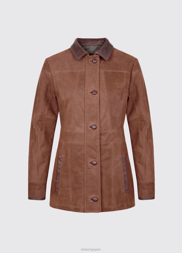 Dubarry 女性 ゴールドスミス レディース レザージャケット D266TR612 衣類 クルミ