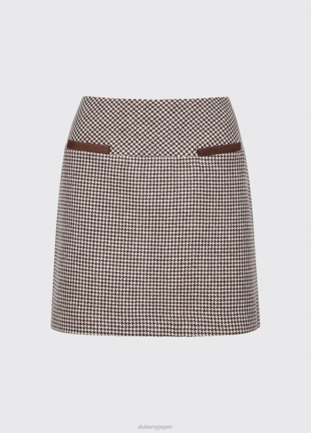 Dubarry 女性 クローバーツイードミニスカート D266TR642 衣類 カフェ
