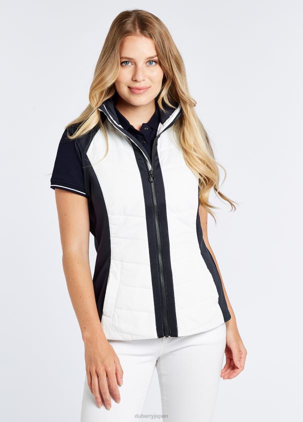 Dubarry 女性 フォイルジレ D266TR643 衣類 ホワイトマルチ