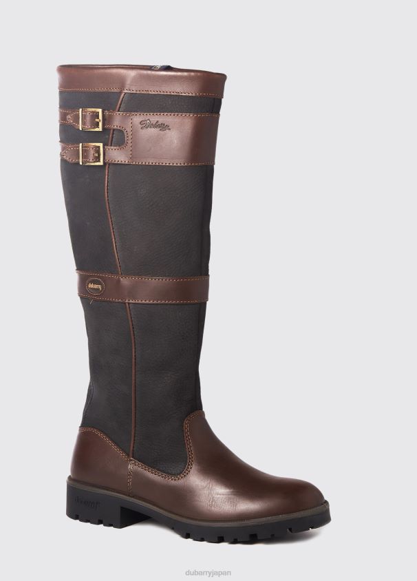 Dubarry 女性 ロングフォードカントリーブーツ D266TR64 履物 黒褐色