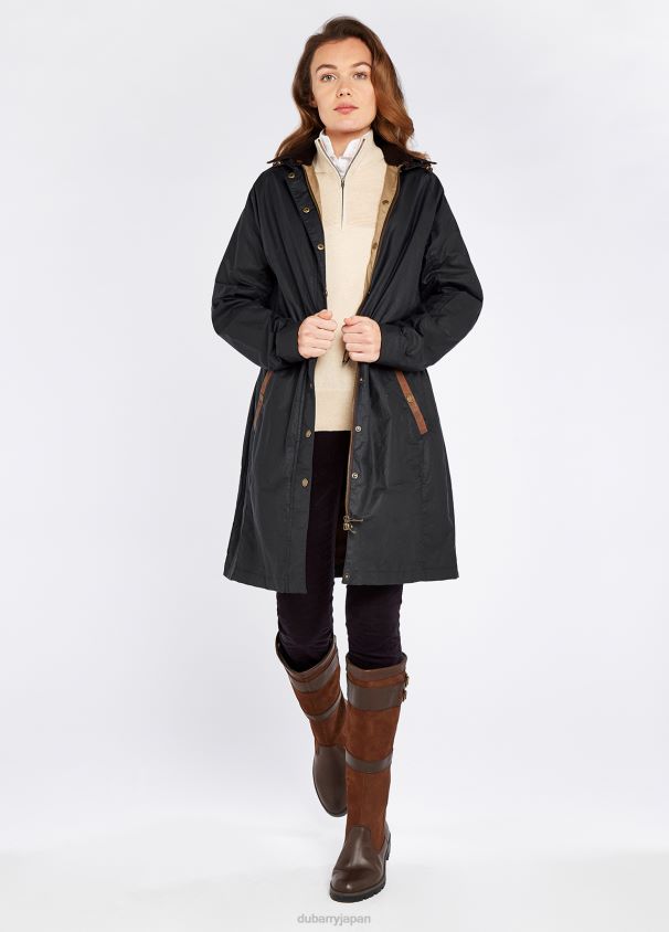 Dubarry 女性 バリーボーンワックスコート D266TR654 衣類 夜中