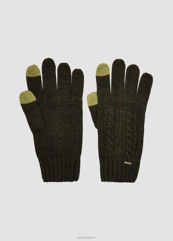 Dubarry 女性 トリーのニット手袋 D266TR682 アクセサリー オリーブ