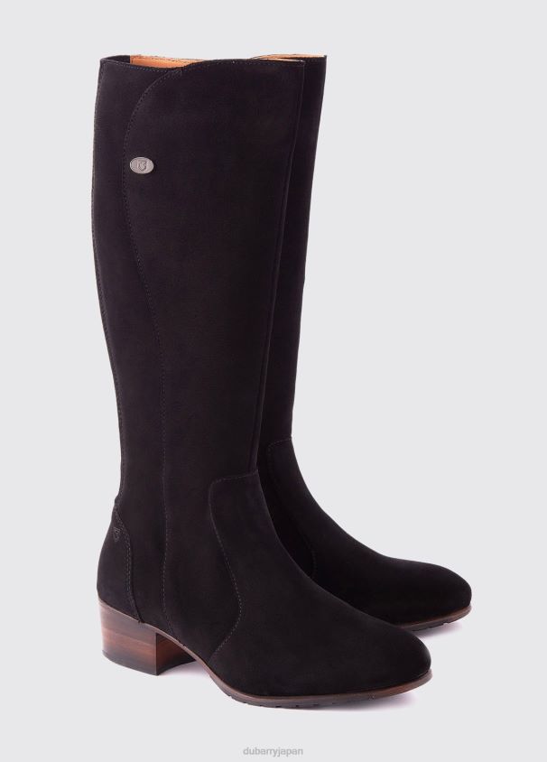 Dubarry 女性 ダウンパトリック ニーハイブーツ D266TR71 履物 黒いスエード