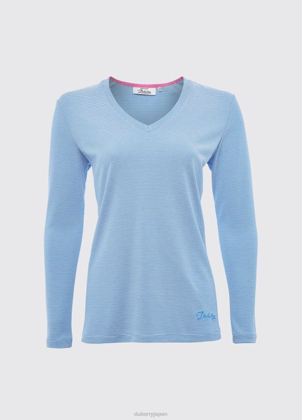 Dubarry 女性 ポルトゥムナ長袖トップ D266TR728 衣類 青