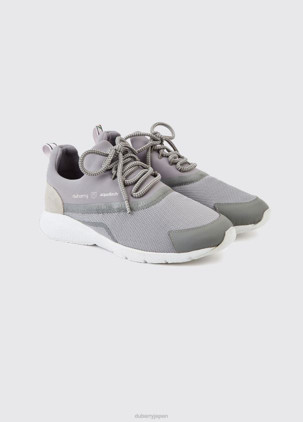 Dubarry 女性 アンティーブ ライトウェイト スポーティ トレーナー D266TR754 履物 銀