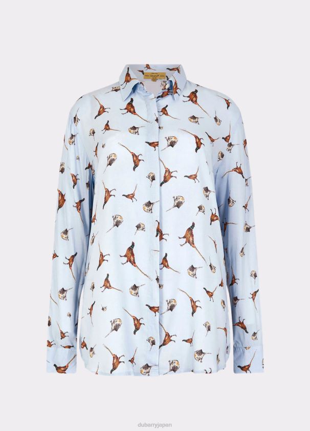 Dubarry 女性 ブライアローズ シャツ D266TR768 衣類 ブルーマルチ