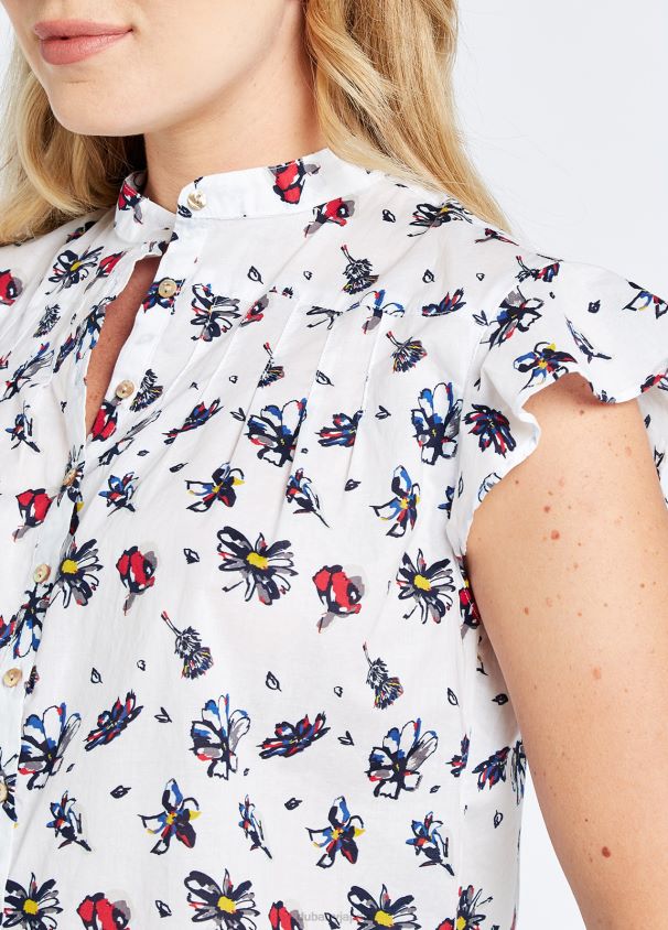 Dubarry 女性 ワイルダーシャツ D266TR779 衣類 ホワイトマルチ