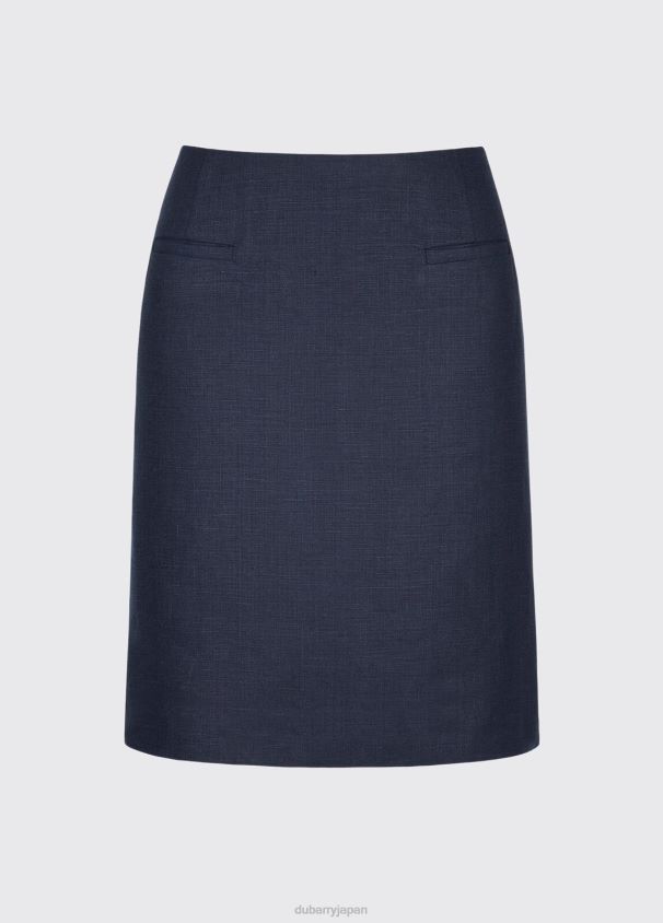 Dubarry 女性 ひまわりリネンレディーススカート D266TR783 衣類 海軍