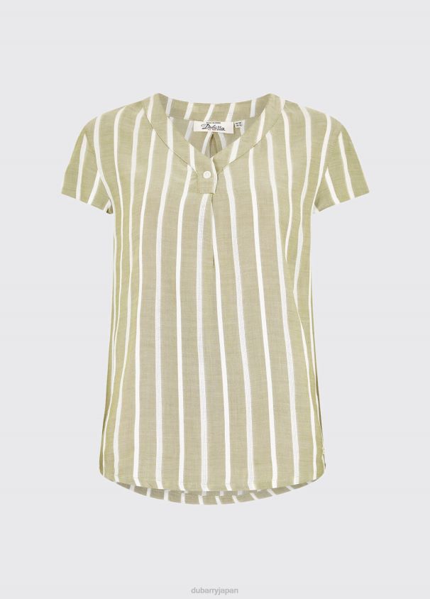 Dubarry 女性 クチナシシャツ D266TR797 衣類 カーキ