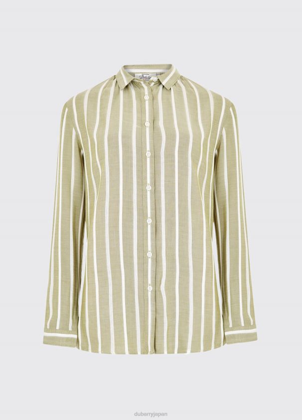 Dubarry 女性 紫のシャツ D266TR798 衣類 カーキ