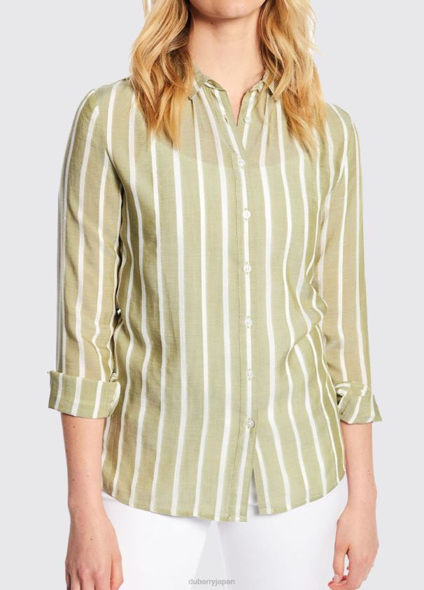 Dubarry 女性 紫のシャツ D266TR798 衣類 カーキ