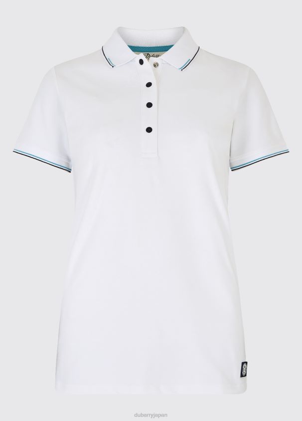 Dubarry 女性 ベージナルズタウン ポロ D266TR807 衣類 白