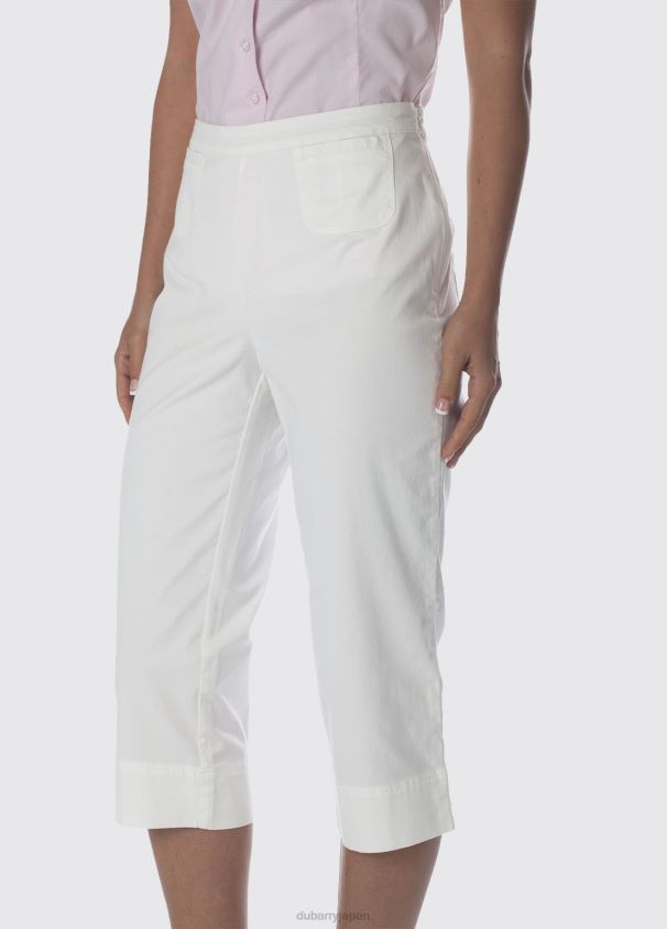 Dubarry 女性 ブルーベル クロップドパンツ D266TR824 衣類 白