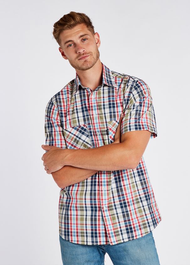 Dubarry 男性 ブルーベリーシャツ D266TR957 衣類 ネイビーマルチ