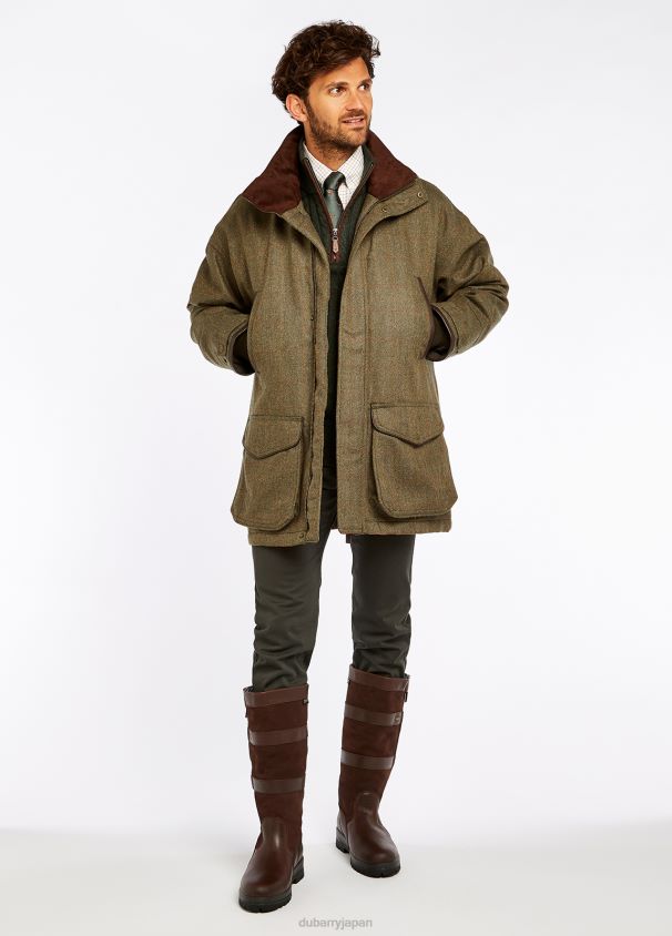 Dubarry 男性 バリンターベット ツイードジャケット D266TR971 衣類 杉